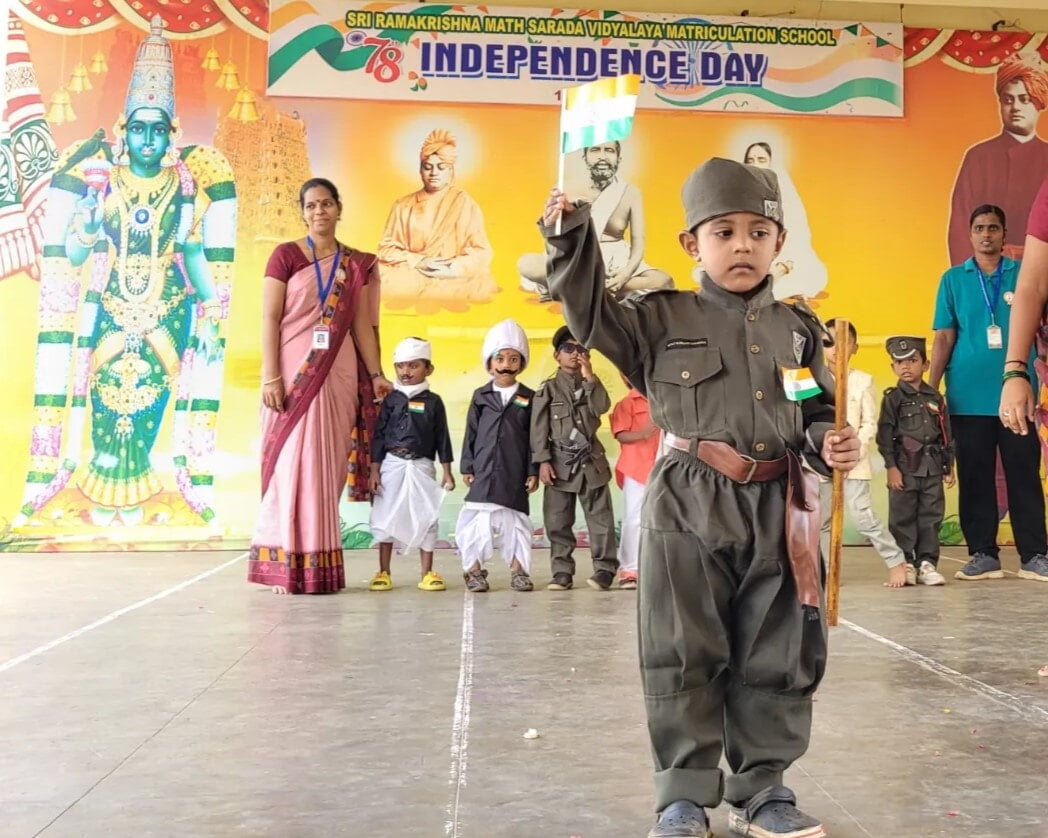 Independence Day Celebration 2024 at Sarada Vidyalaya