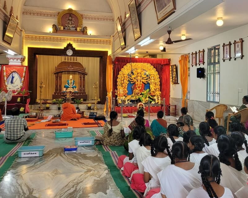 Navaratri Celebrations at Ramakrishna Math, Madurai – 2024