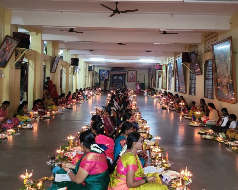 Cultural Heritage Shines Bright at Thiruvilakku Puja