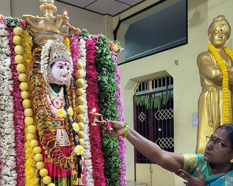 Thiruvilakku Puja 2026 Held at Ramakrishna Math Sarada Vidyalaya