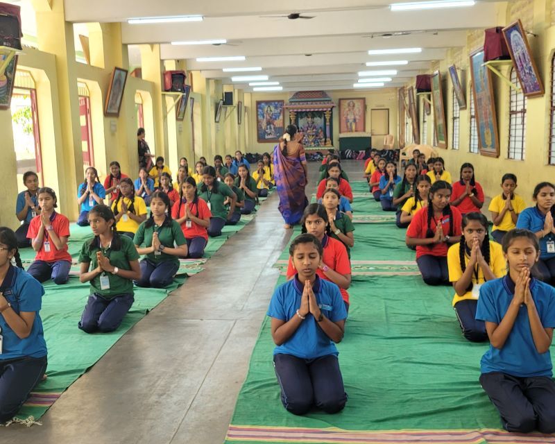 Value Education Camp for TVS Students on 6 December 2025